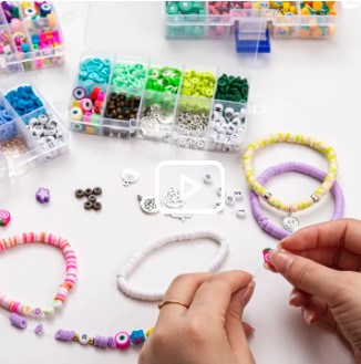 Bead Bracelet Making Kit Jewelry Seed Beads Set Assortments