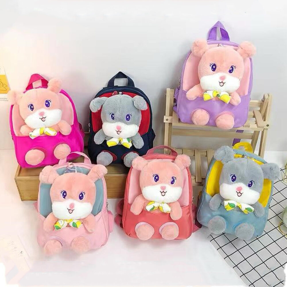 Cute Doll Design Bagpack For Kids