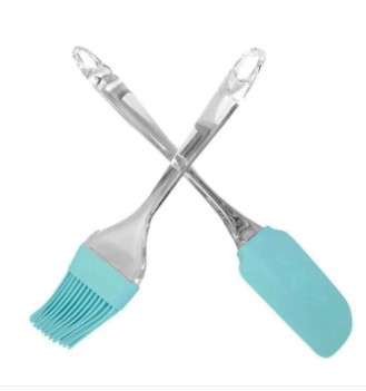 Silicone Non Sticky Spatula And Oil Brush Sets