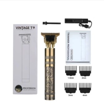 Professional Cordless Hair Trimmer Vintage T9