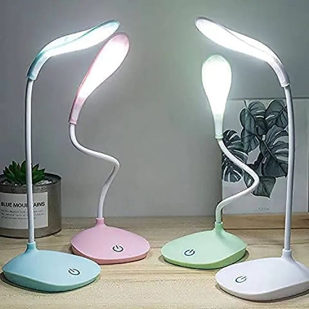 Rechargeable led Desk Study Table Night Lamp Touch Control On Off