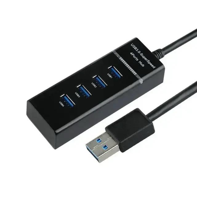 Mini USB HUB 3.0 5Gbps 4 Ports Micro Splitter Adapter