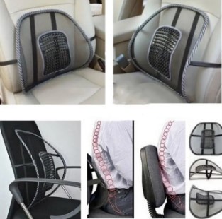Mesh Lumbar Support Pad For Car Home Or Office Chair
