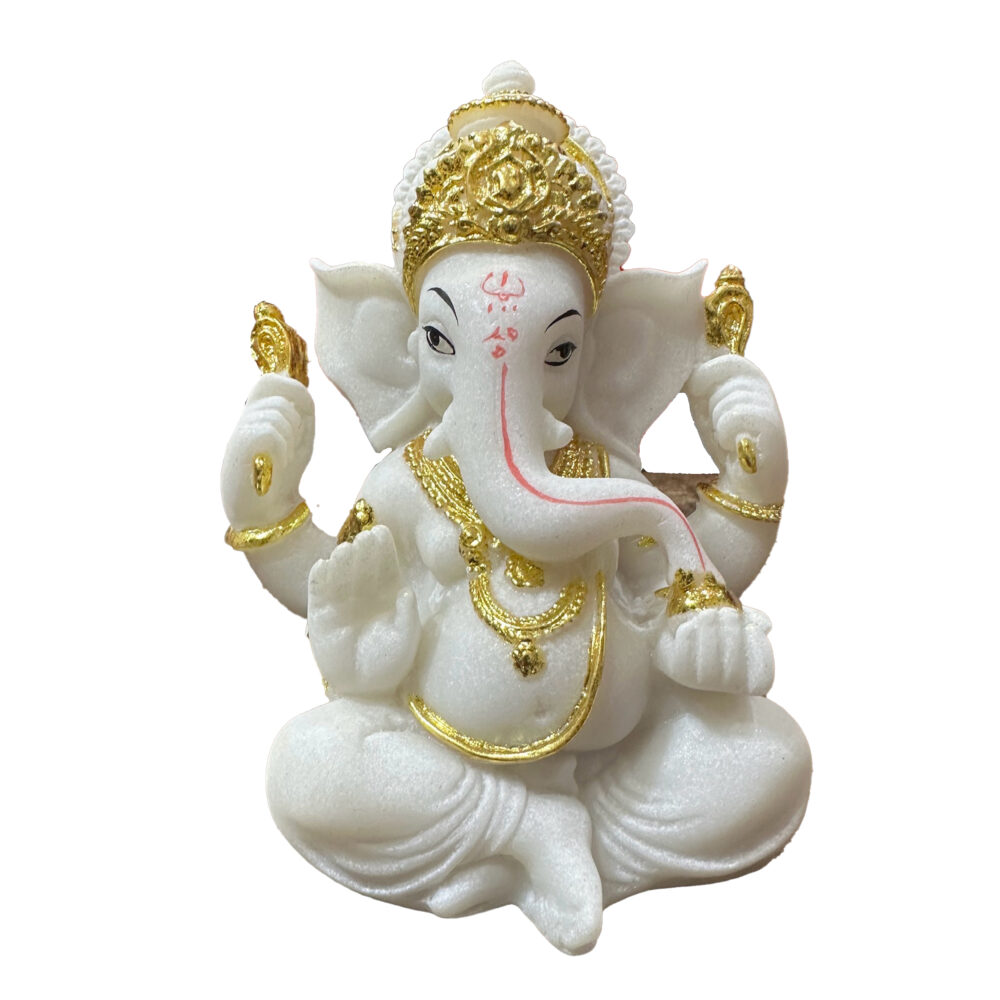 Ganesh Statue God Ganesha Idol for Pooja Showpiece Gift Murti Size 6 inch