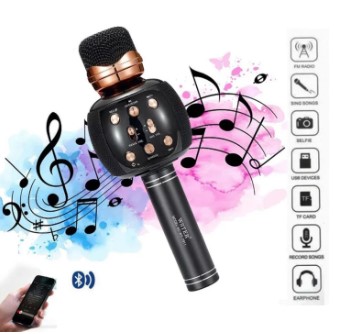 Wster WS2911 Wireless Bluetooth speaker Karaoke Microphone, MIC