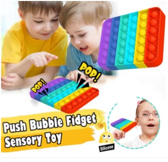 Pop Pop Bubble Fidget Toy | Stress Reliever Toy for kids
