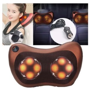 Neck Cushion Full Body Massager With Heat For Pain Relief Massage Machine For Neck Back Shoulder Pillow Massager - Swiss Relaxation Therapy